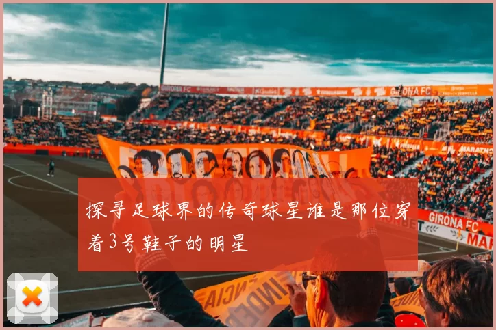 探寻足球界的传奇球星谁是那位穿着3号鞋子的明星