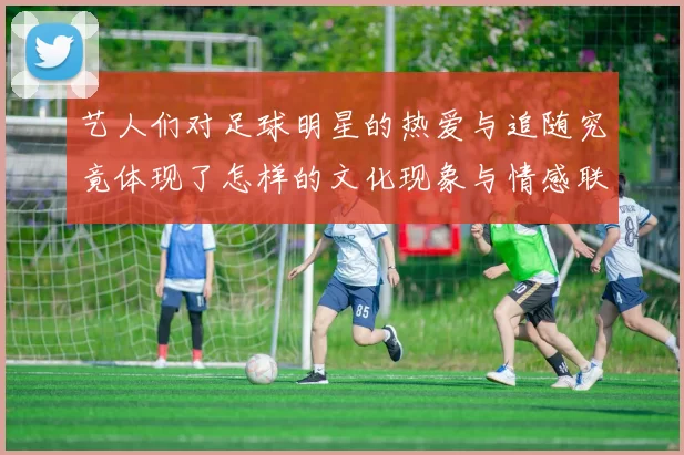 艺人们对足球明星的热爱与追随究竟体现了怎样的文化现象与情感联系