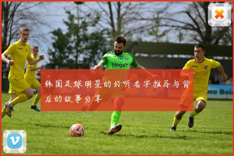 韩国足球明星的好听名字推荐与背后的故事分享